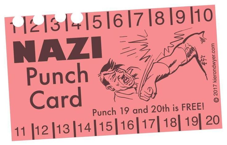 Nazi punch card